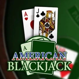 Logo of American Blackjack from Habanero at Revolution Casino