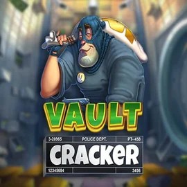 Logo of Vault Cracker from Red Tiger Gaming at Revolution Casino